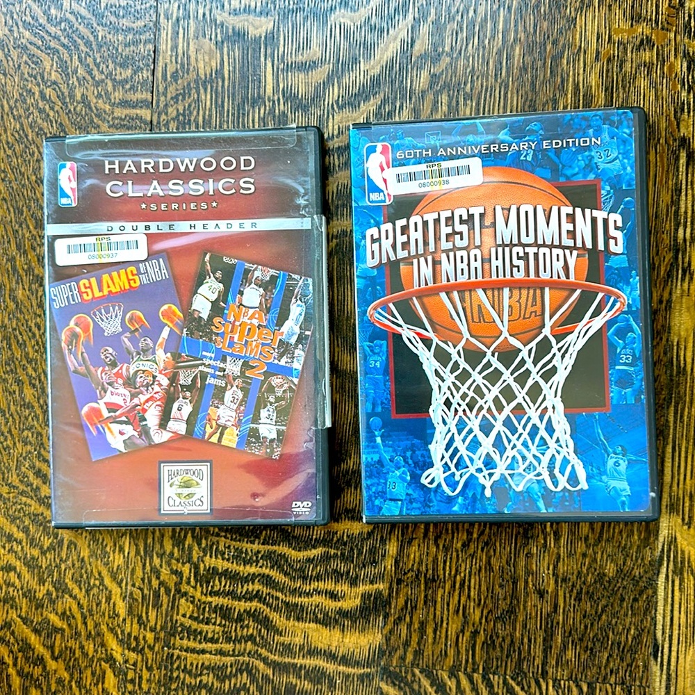Hardwood Classics (NWT) & Greatest Moments in NBA History